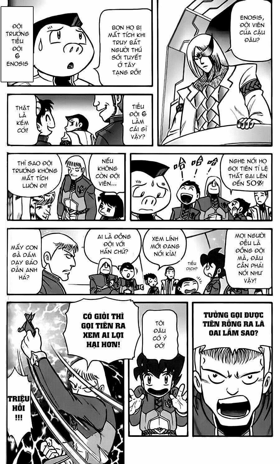 Hiệp Sĩ Giấy G Chapter 23 trang 3