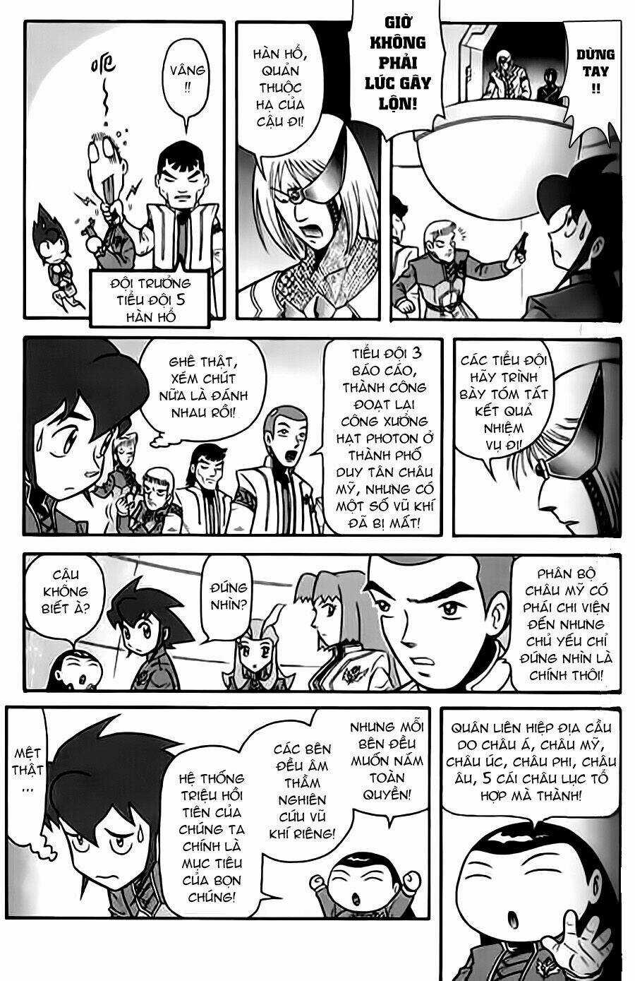 Hiệp Sĩ Giấy G Chapter 23 trang 4