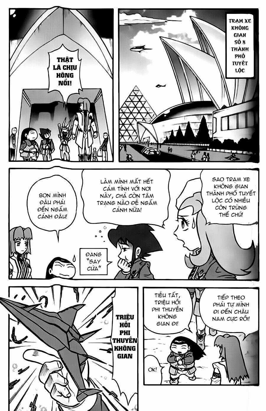 Hiệp Sĩ Giấy G Chapter 23 trang 8