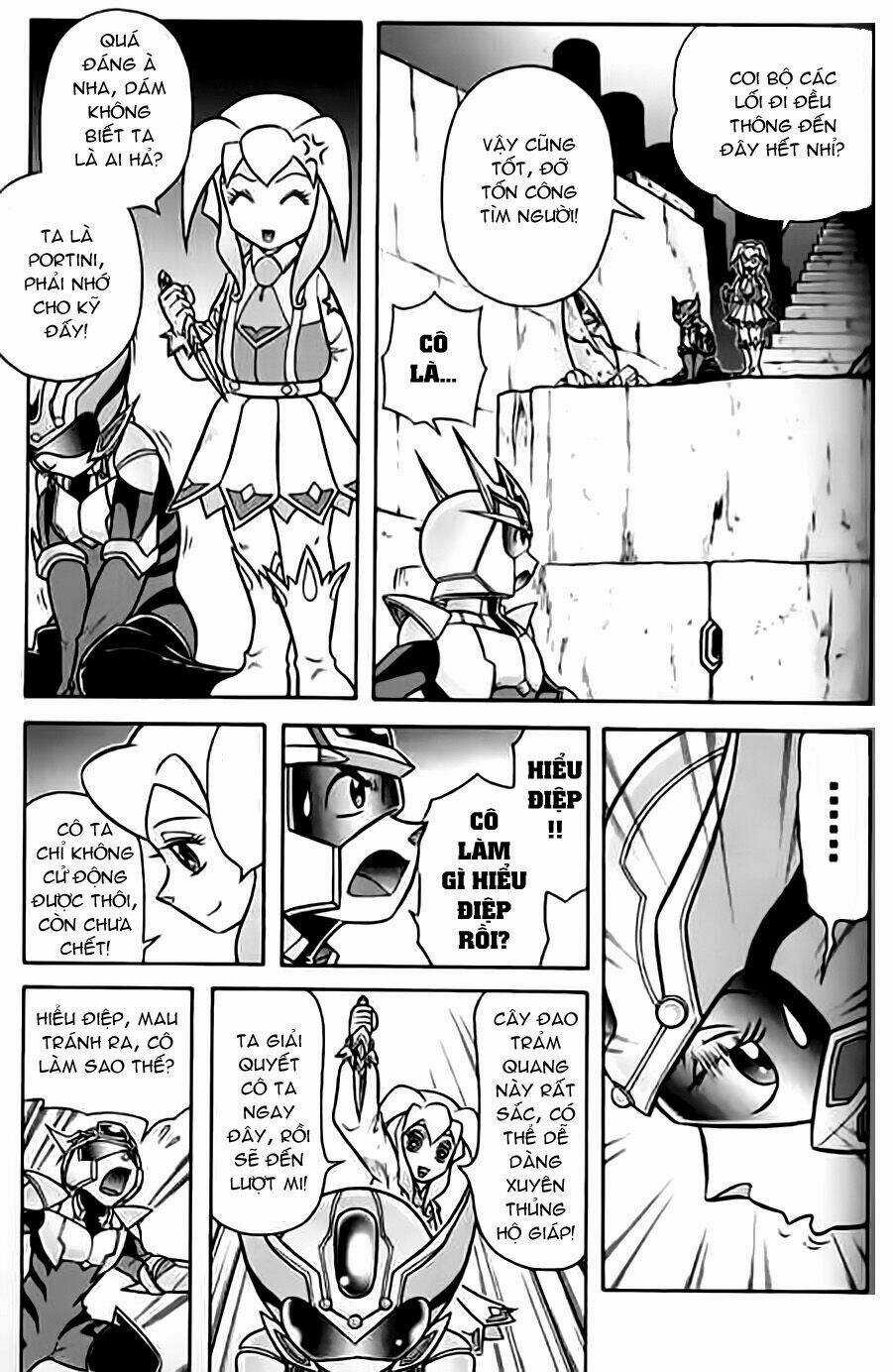 Hiệp Sĩ Giấy G Chapter 25 trang 18