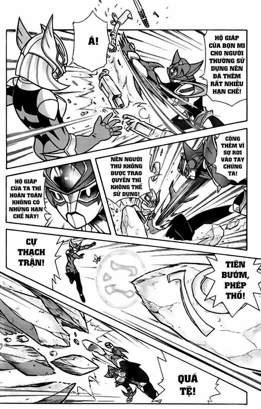 Hiệp Sĩ Giấy G Chapter 28 trang 9