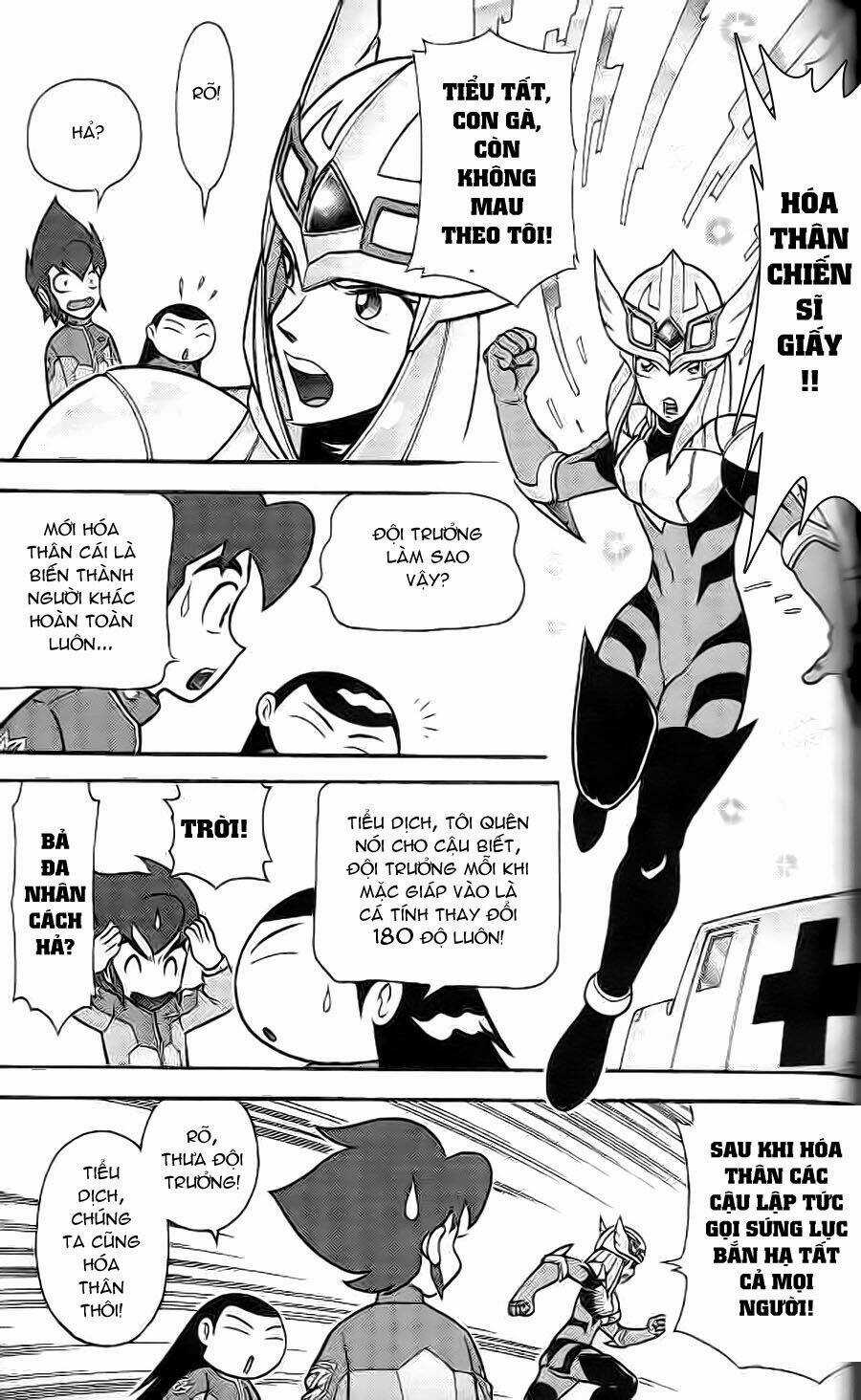 Hiệp Sĩ Giấy G Chapter 3 trang 26