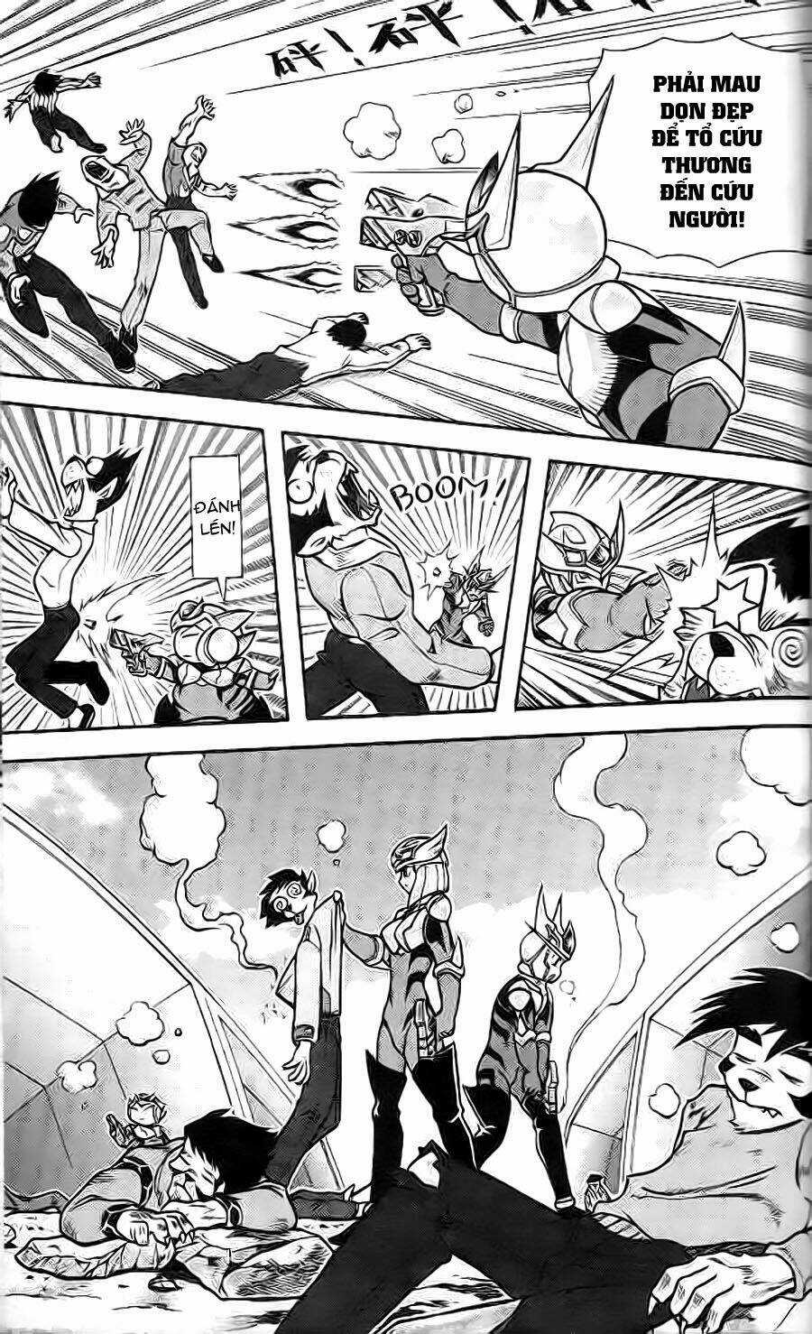 Hiệp Sĩ Giấy G Chapter 3 trang 30