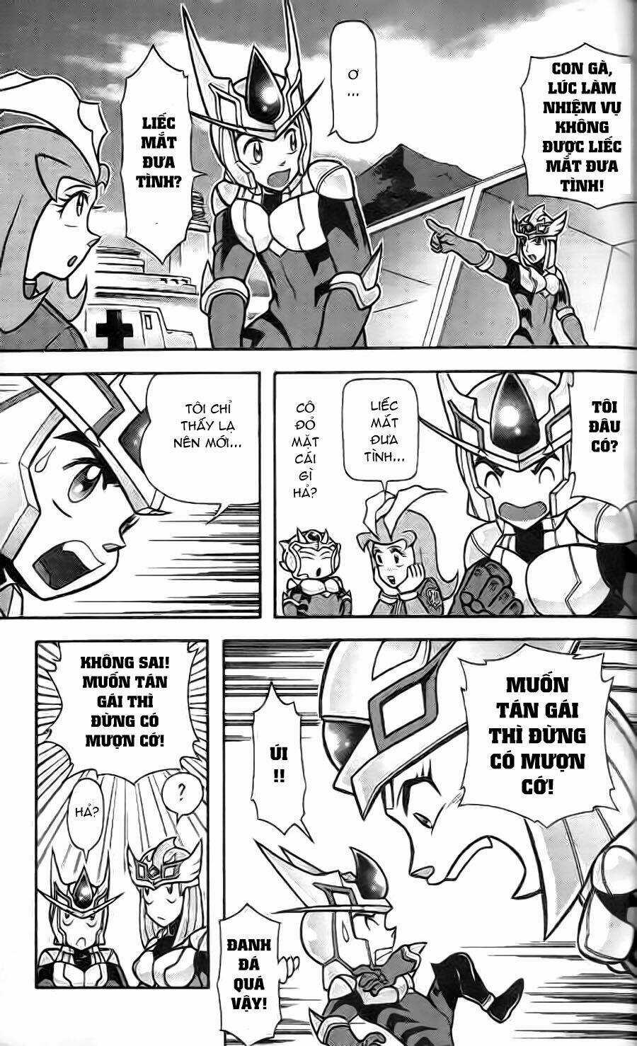 Hiệp Sĩ Giấy G Chapter 3 trang 32