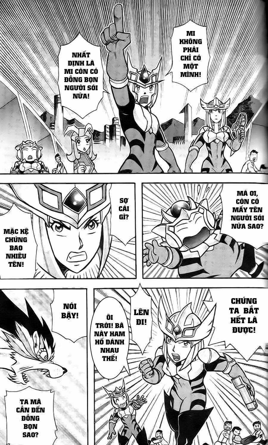 Hiệp Sĩ Giấy G Chapter 3 trang 34