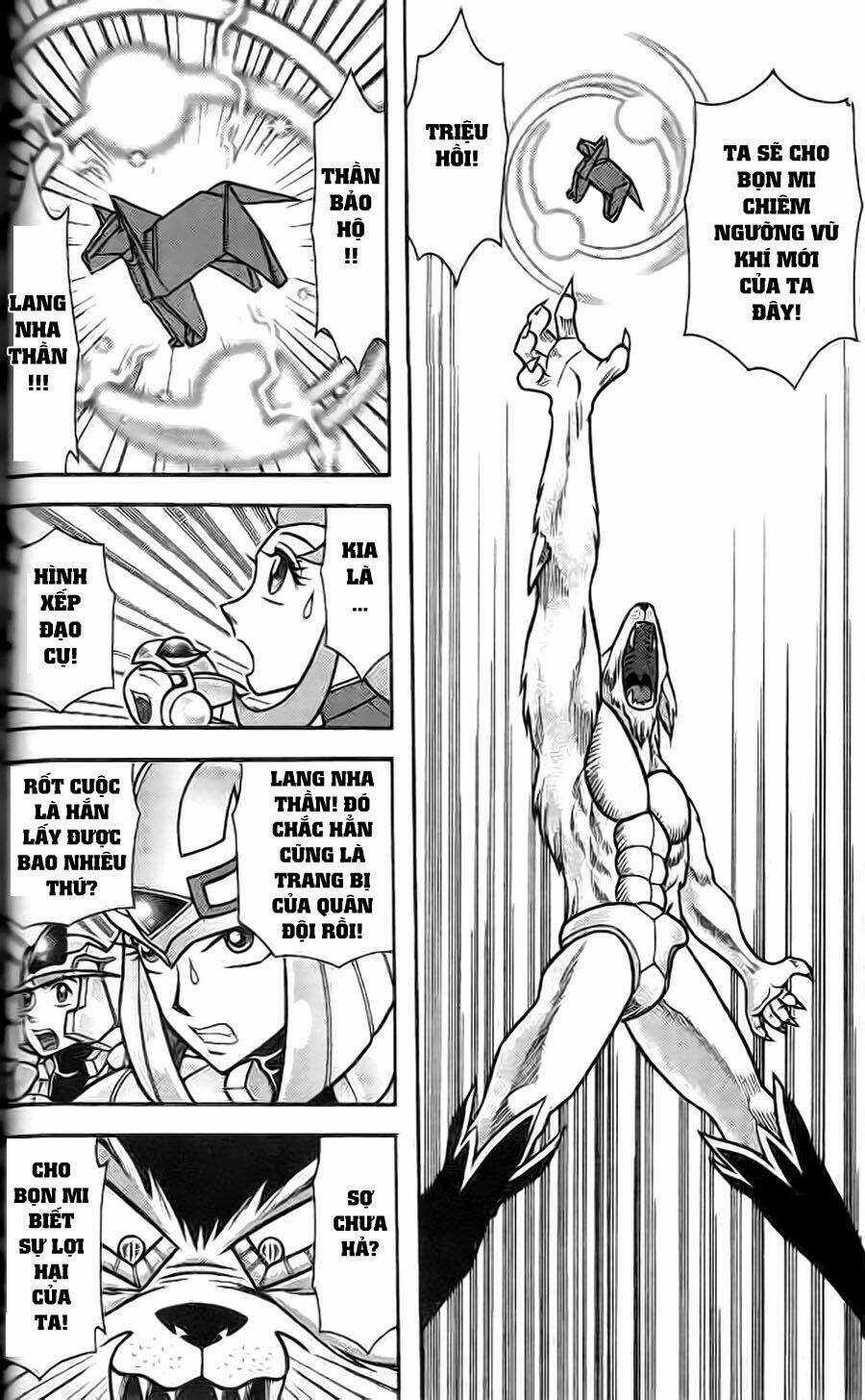 Hiệp Sĩ Giấy G Chapter 3 trang 35