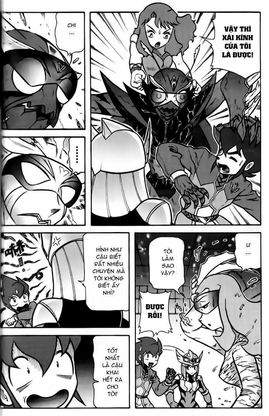 Hiệp Sĩ Giấy G Chapter 31 trang 17