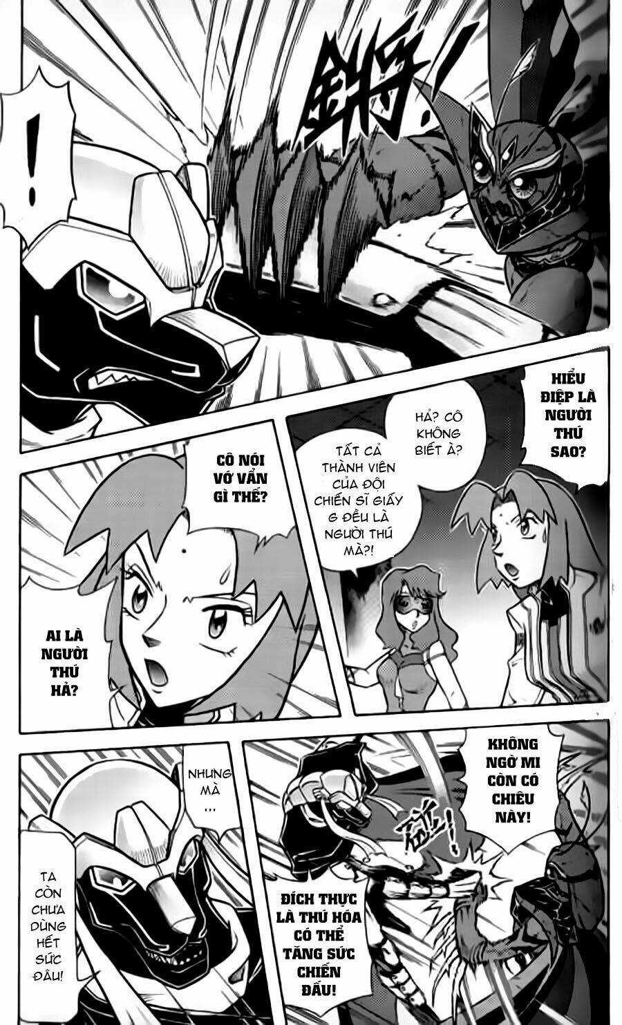 Hiệp Sĩ Giấy G Chapter 31 trang 8