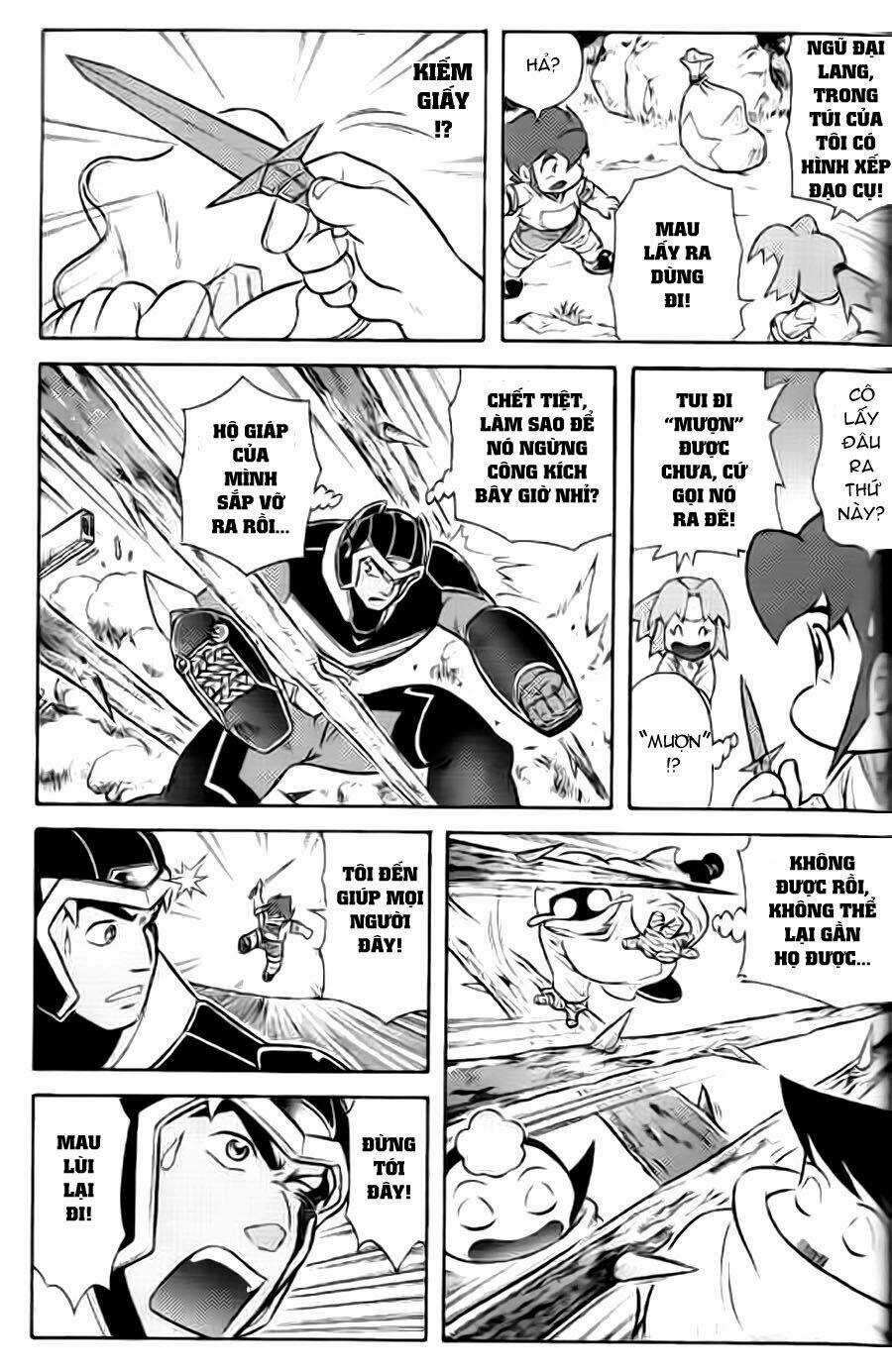 Hiệp Sĩ Giấy G Chapter 38.3 trang 16