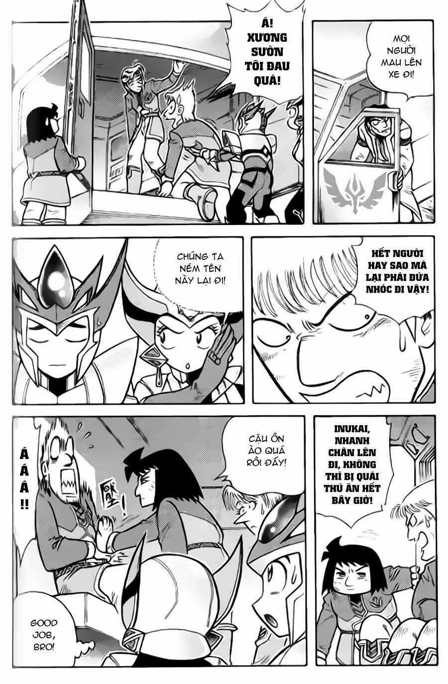 Hiệp Sĩ Giấy G Chapter 38 trang 19