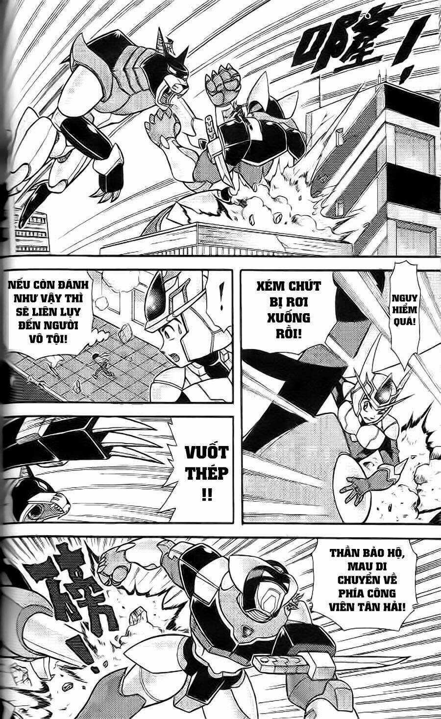 Hiệp Sĩ Giấy G Chapter 4 trang 22