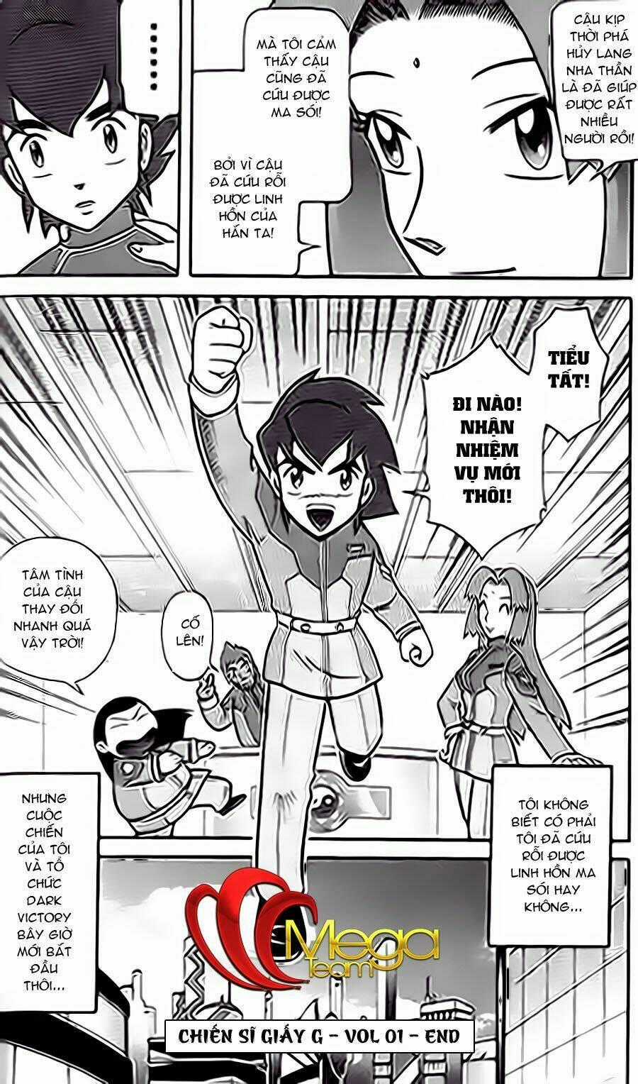 Hiệp Sĩ Giấy G Chapter 4 trang 35