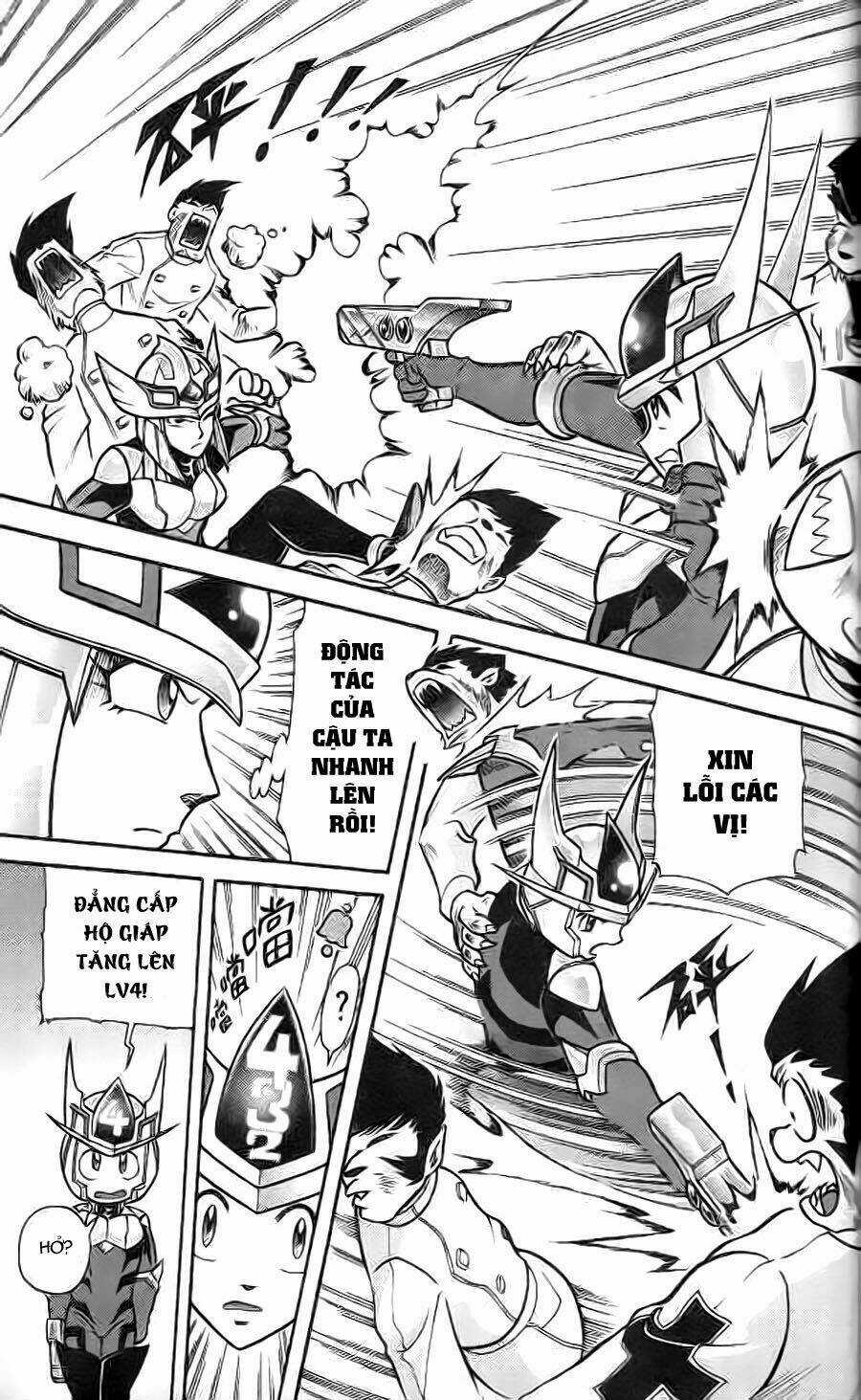 Hiệp Sĩ Giấy G Chapter 4 trang 9