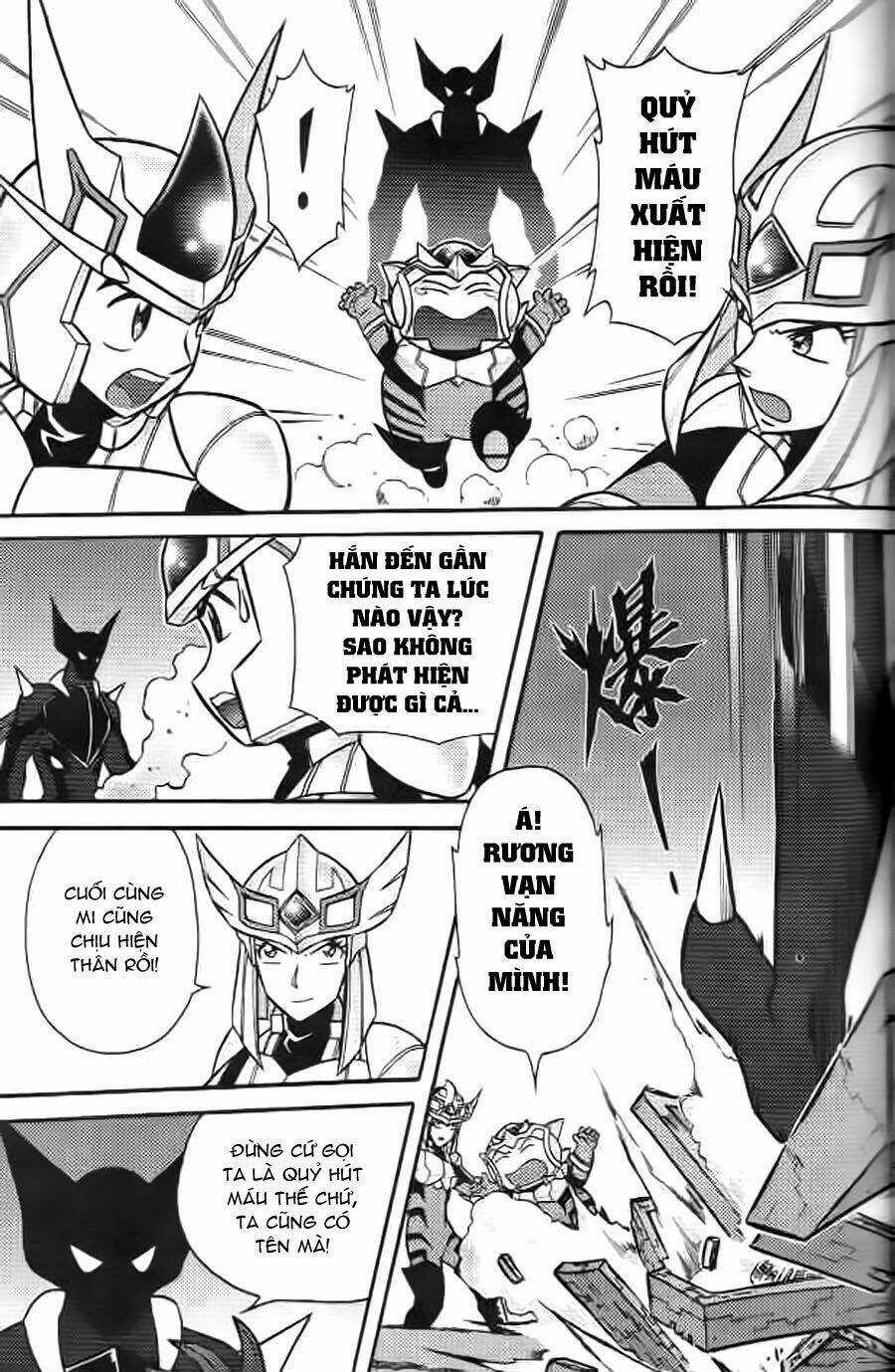 Hiệp Sĩ Giấy G Chapter 5 trang 20