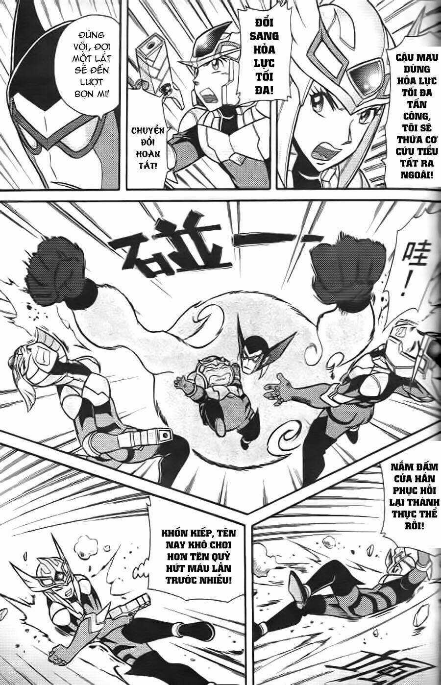 Hiệp Sĩ Giấy G Chapter 5 trang 28