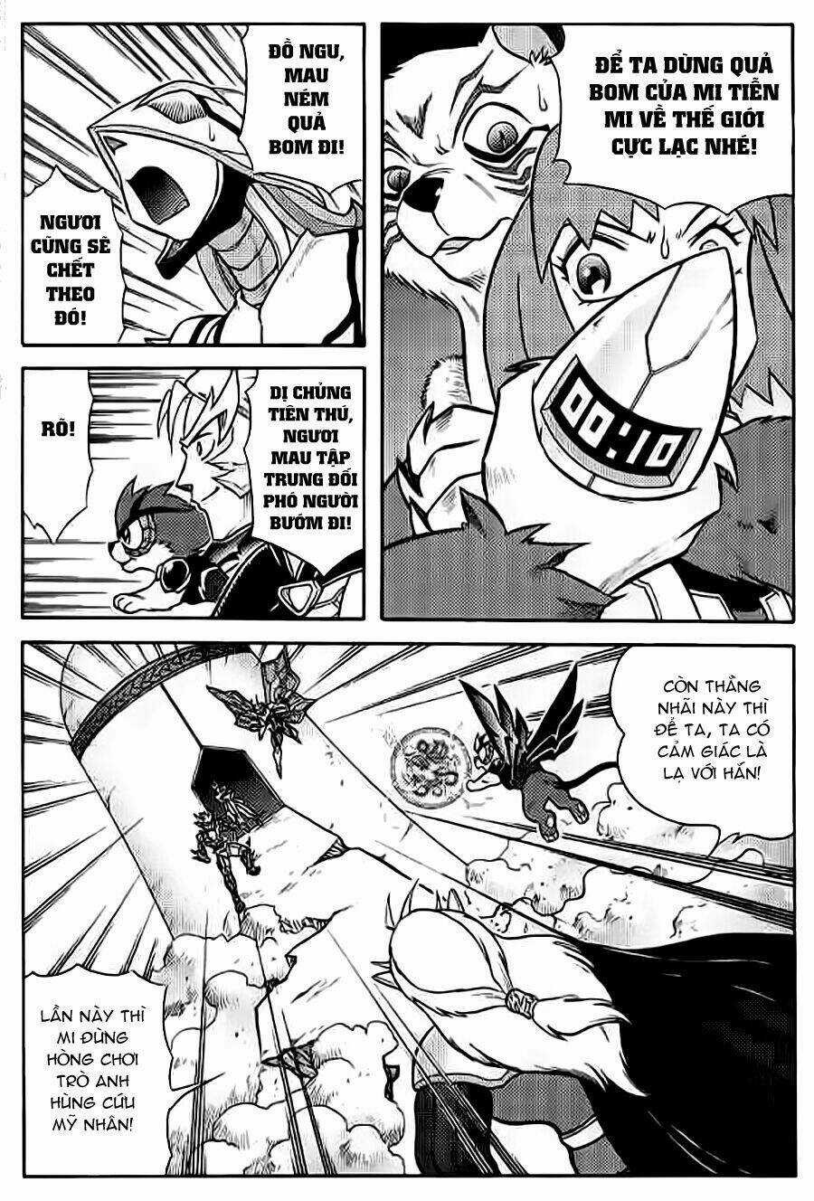 Hiệp Sĩ Giấy G Chapter 52 trang 21