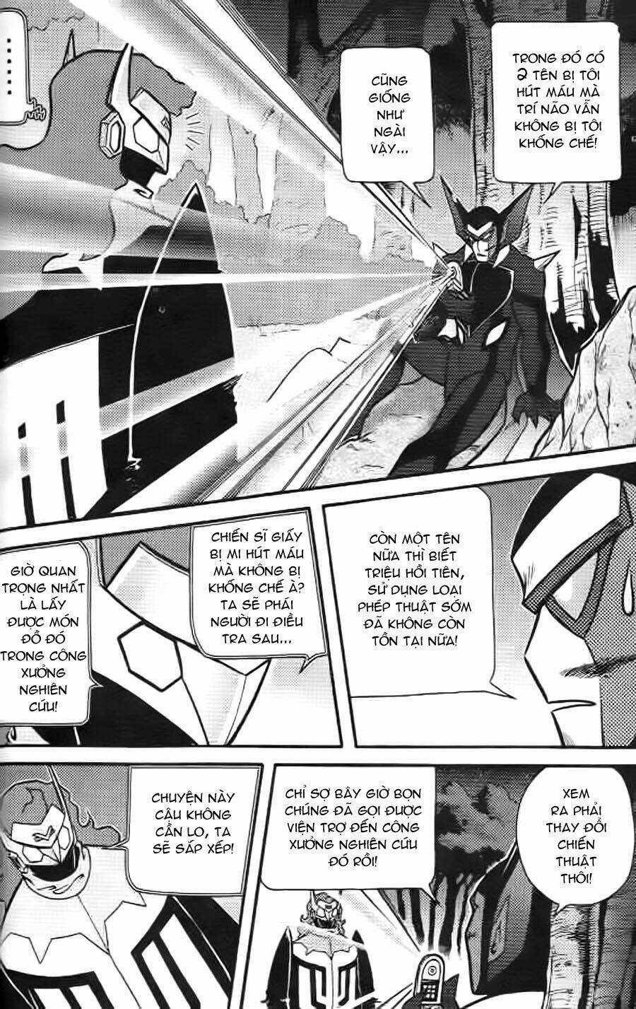 Hiệp Sĩ Giấy G Chapter 6 trang 21