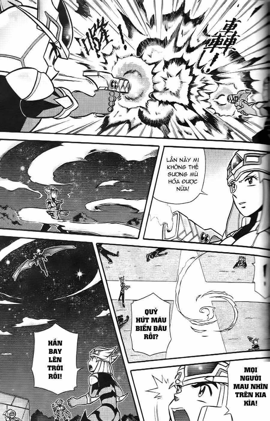 Hiệp Sĩ Giấy G Chapter 6 trang 8