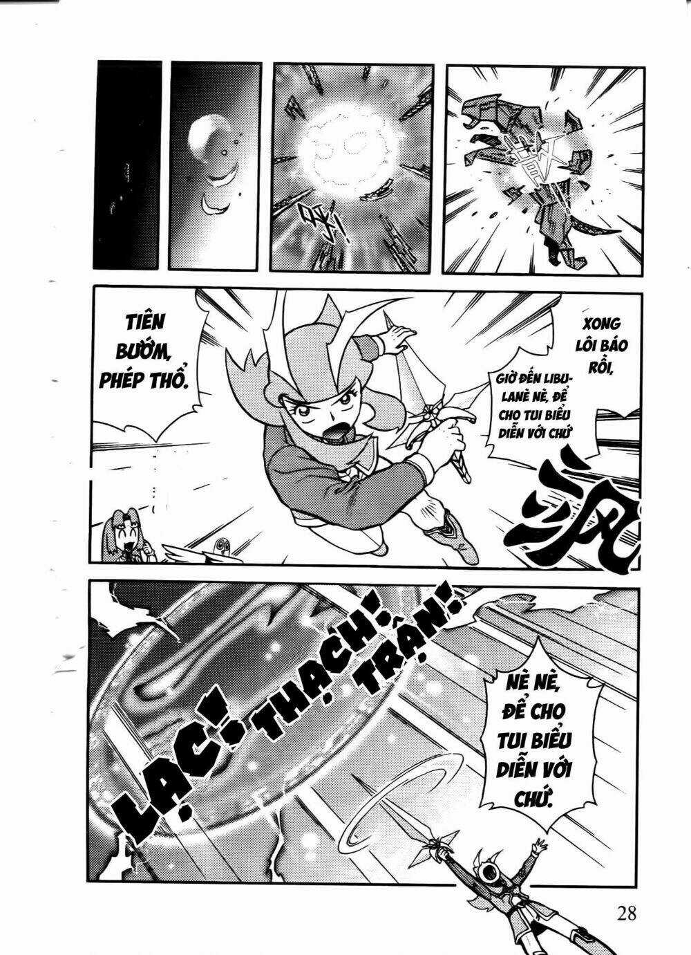 Hiệp Sĩ Giấy G Chapter 64 trang 28