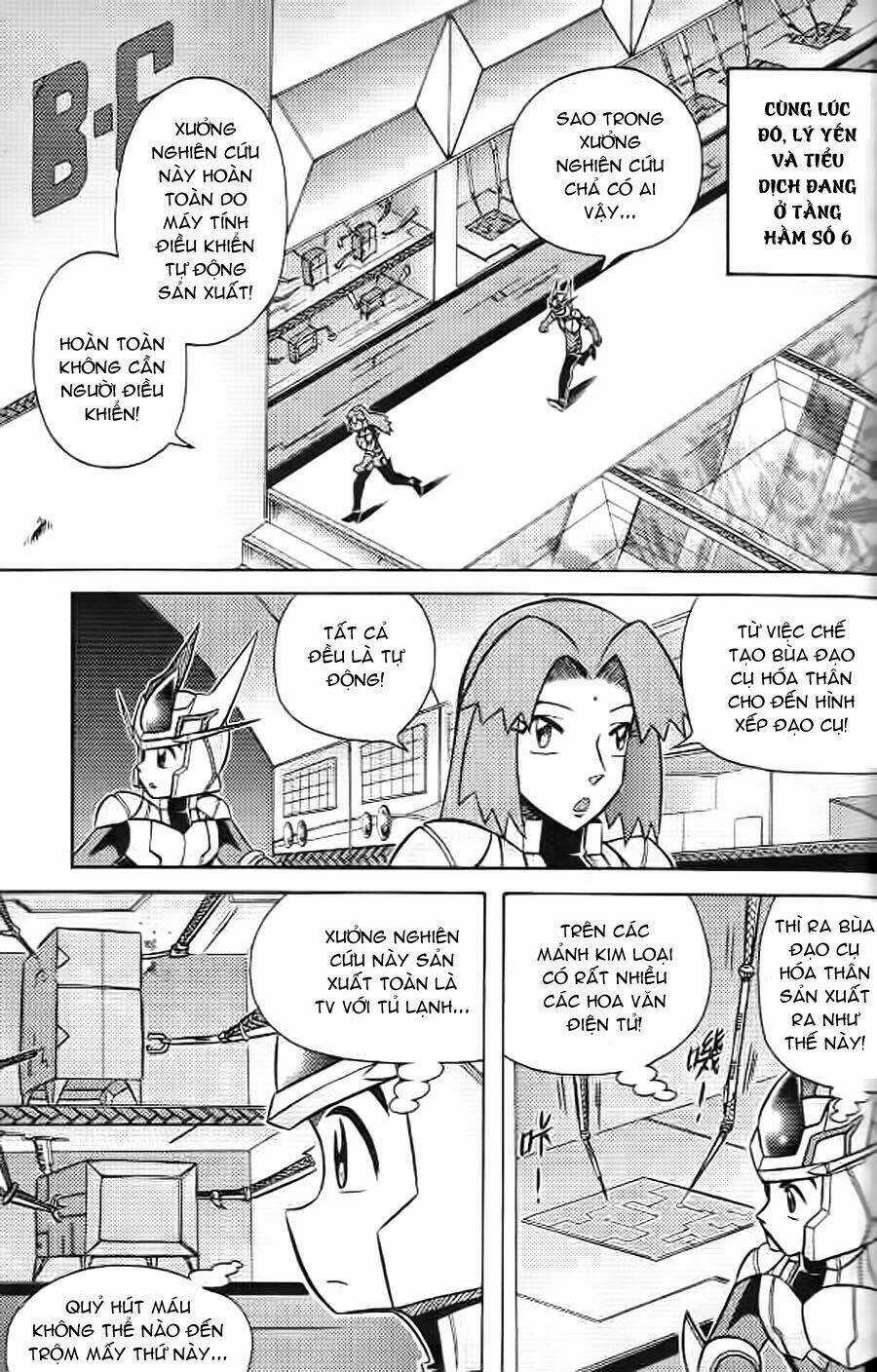 Hiệp Sĩ Giấy G Chapter 7 trang 31