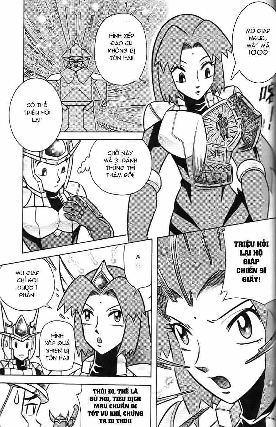 Hiệp Sĩ Giấy G Chapter 7 trang 33