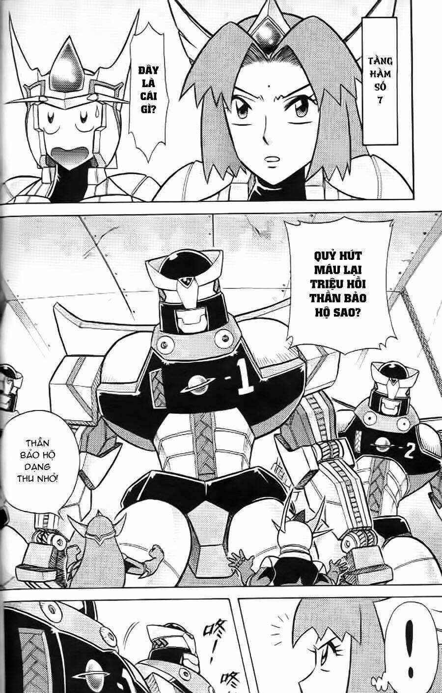 Hiệp Sĩ Giấy G Chapter 7 trang 34