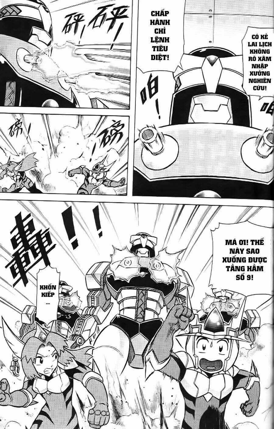 Hiệp Sĩ Giấy G Chapter 7 trang 35