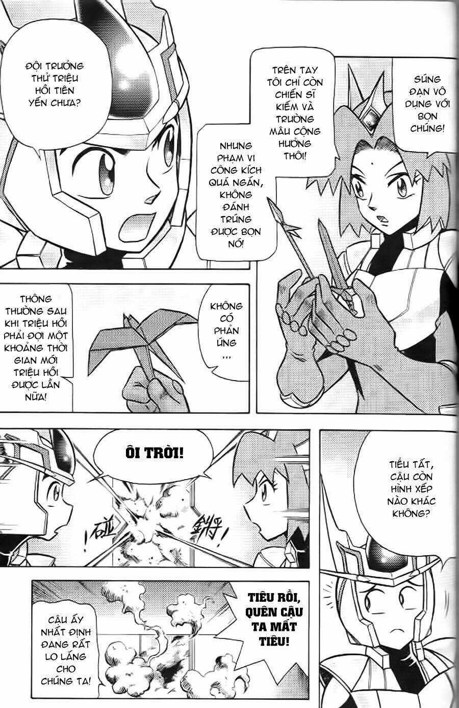 Hiệp Sĩ Giấy G Chapter 8 trang 10