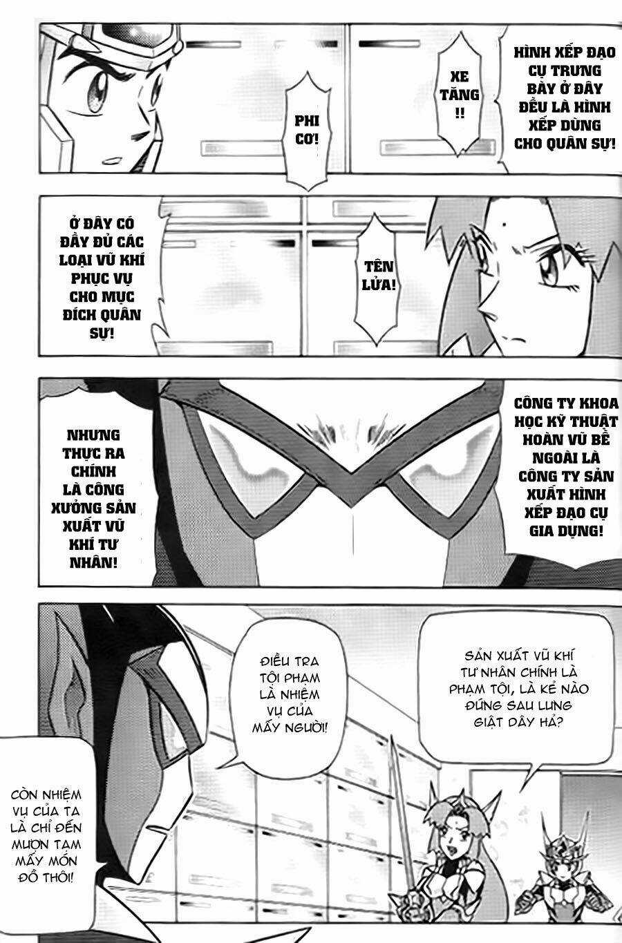 Hiệp Sĩ Giấy G Chapter 8 trang 20