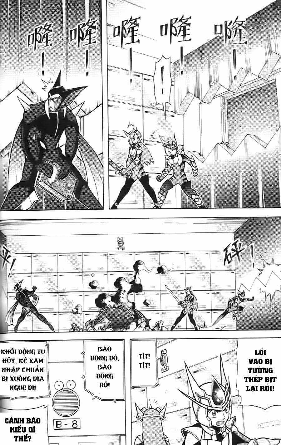 Hiệp Sĩ Giấy G Chapter 8 trang 21