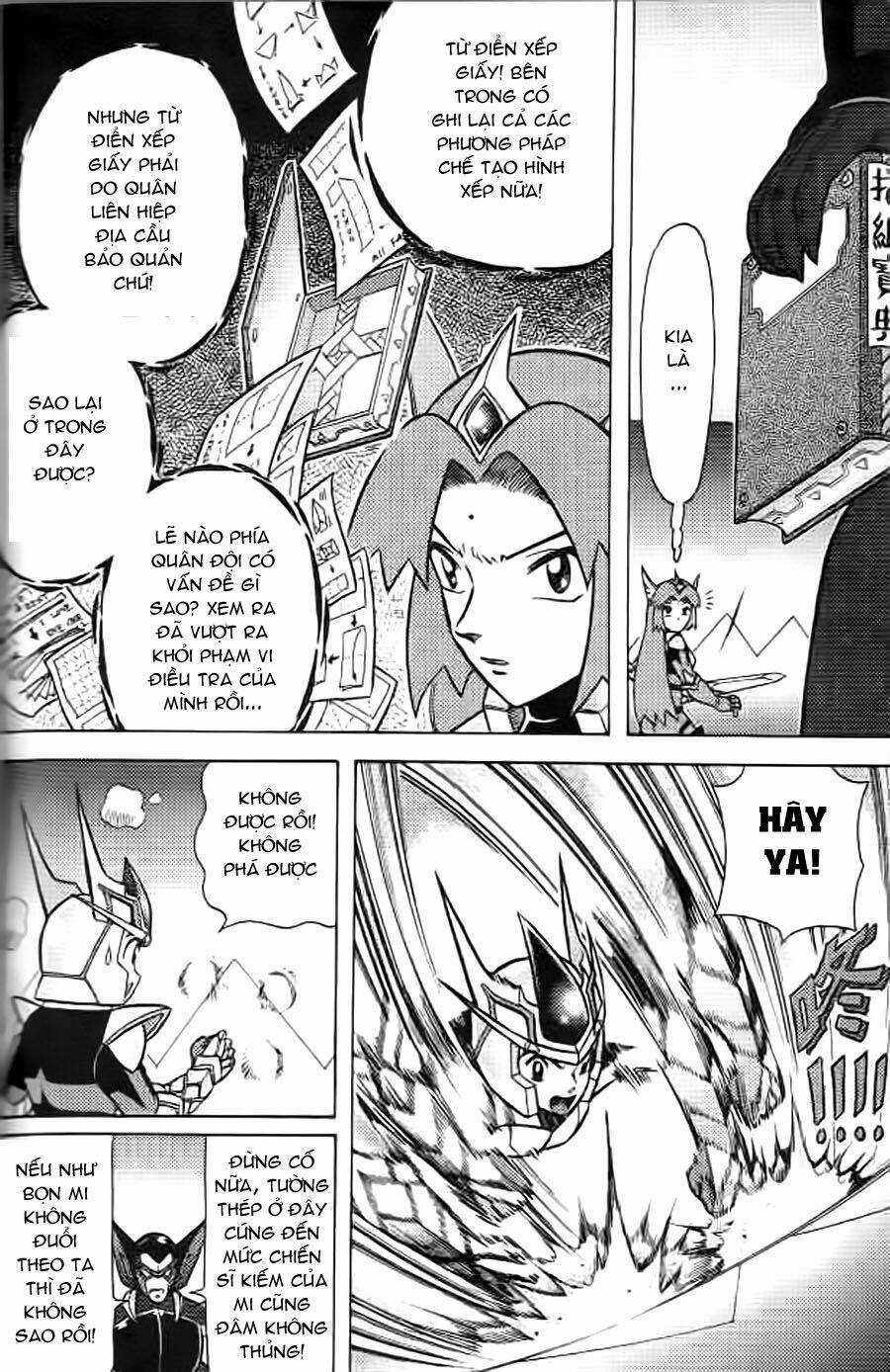 Hiệp Sĩ Giấy G Chapter 8 trang 23