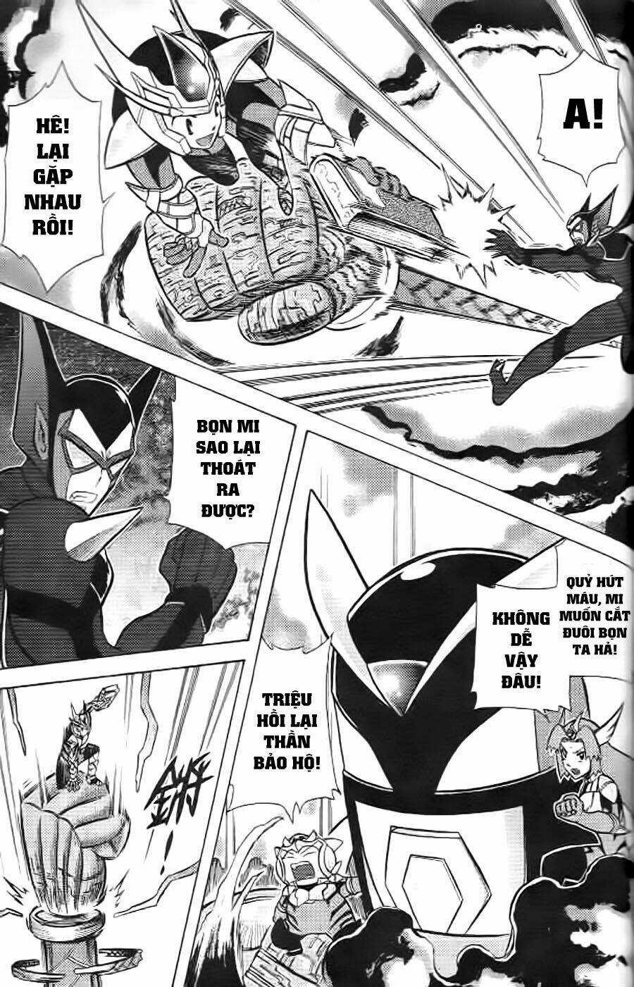 Hiệp Sĩ Giấy G Chapter 8 trang 36