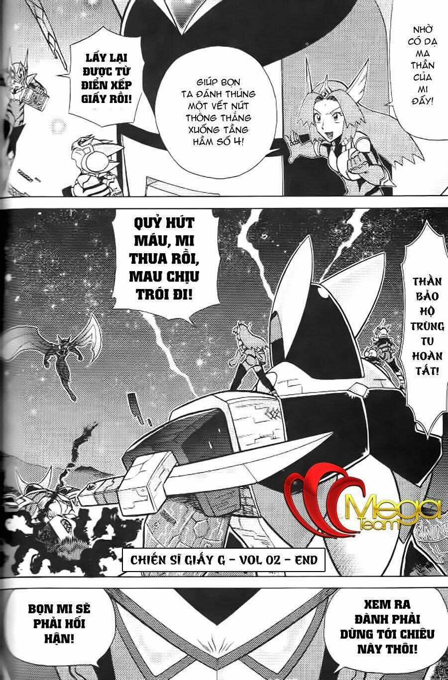 Hiệp Sĩ Giấy G Chapter 8 trang 37