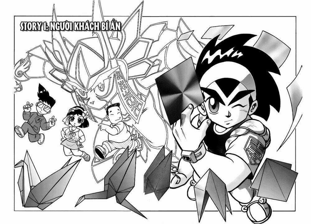 Hiệp Sĩ Giấy Chapter 1 trang 3