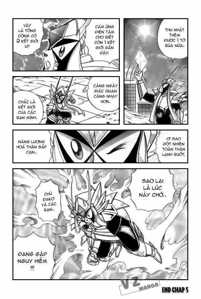 Hiệp Sĩ Giấy Chapter 5 trang 30