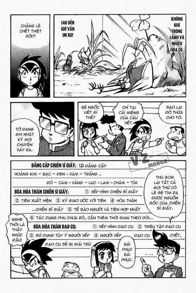 Hiệp Sĩ Giấy Chapter 6 trang 28