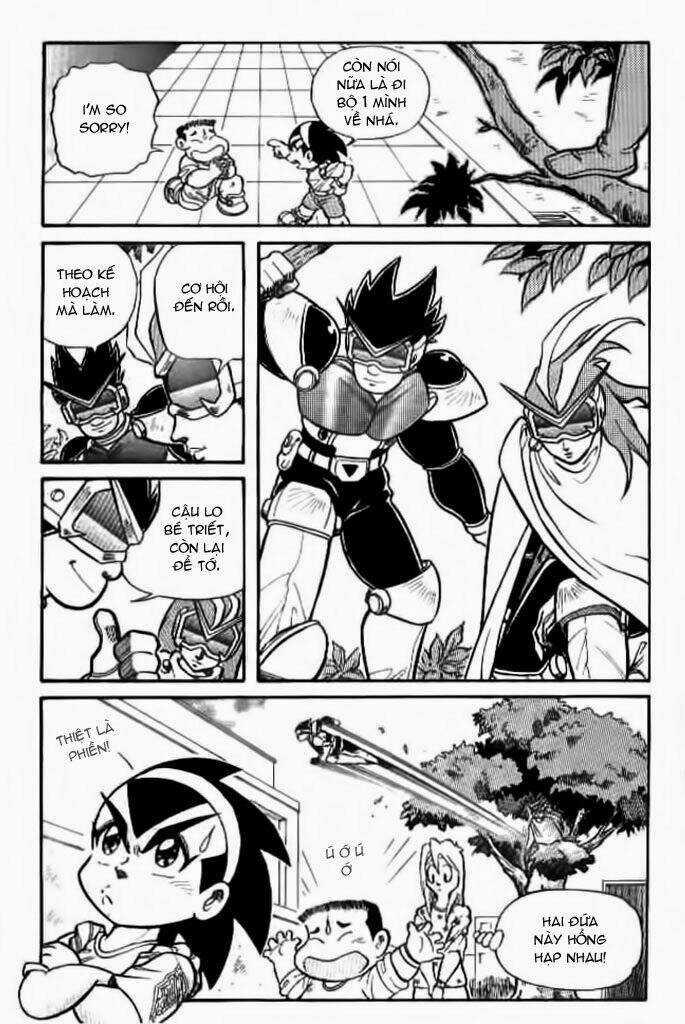 Hiệp Sĩ Giấy Chapter 7 trang 9