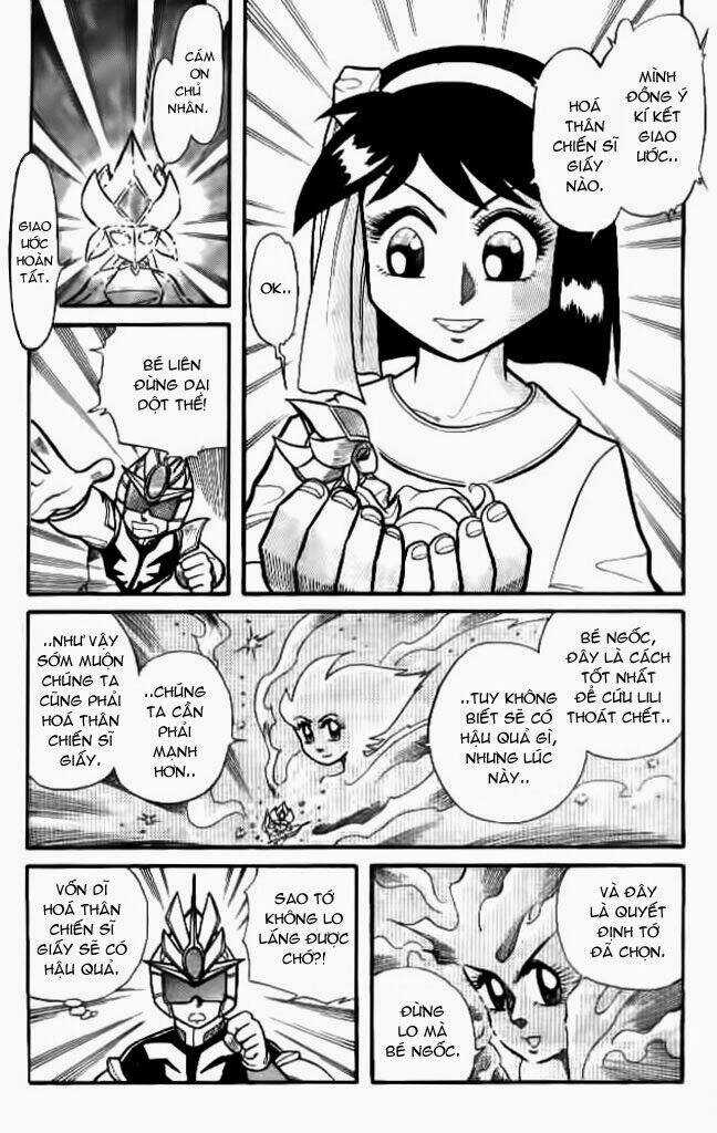 Hiệp Sĩ Giấy Chapter 8 trang 10