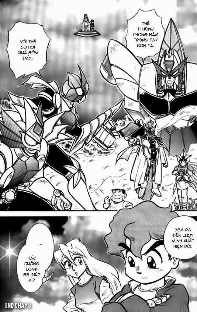 Hiệp Sĩ Giấy Chapter 8 trang 32