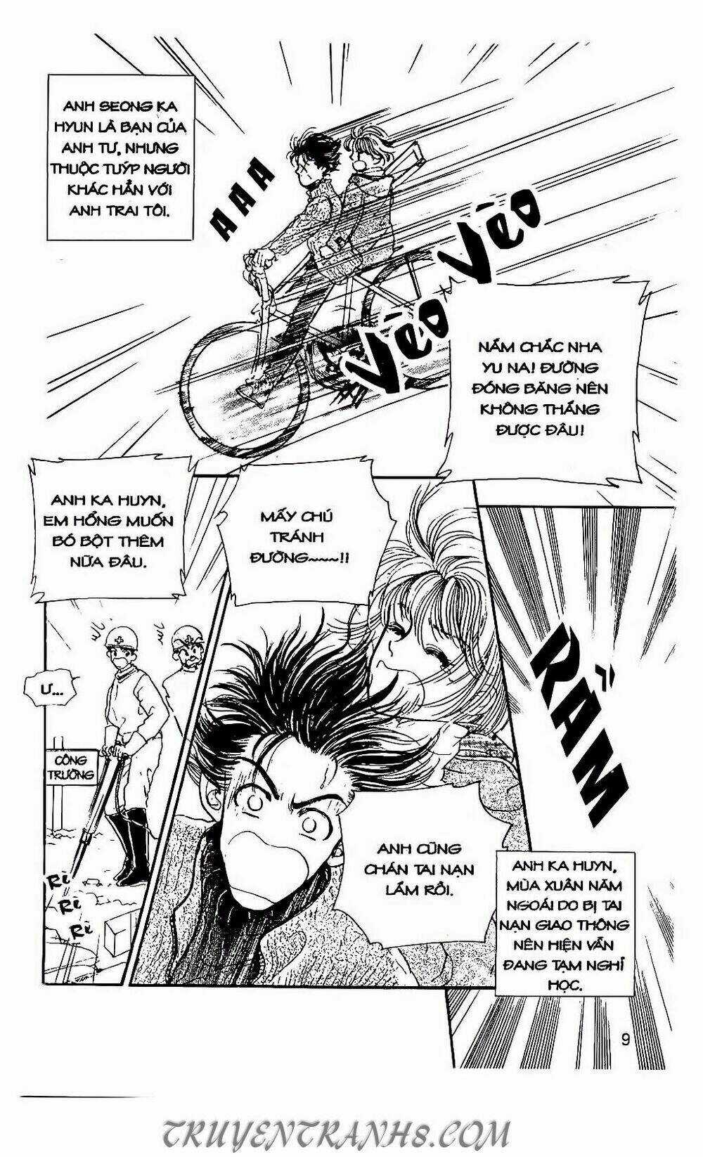 Hiệp Sĩ Nữ Hoàng Chapter 1 trang 10