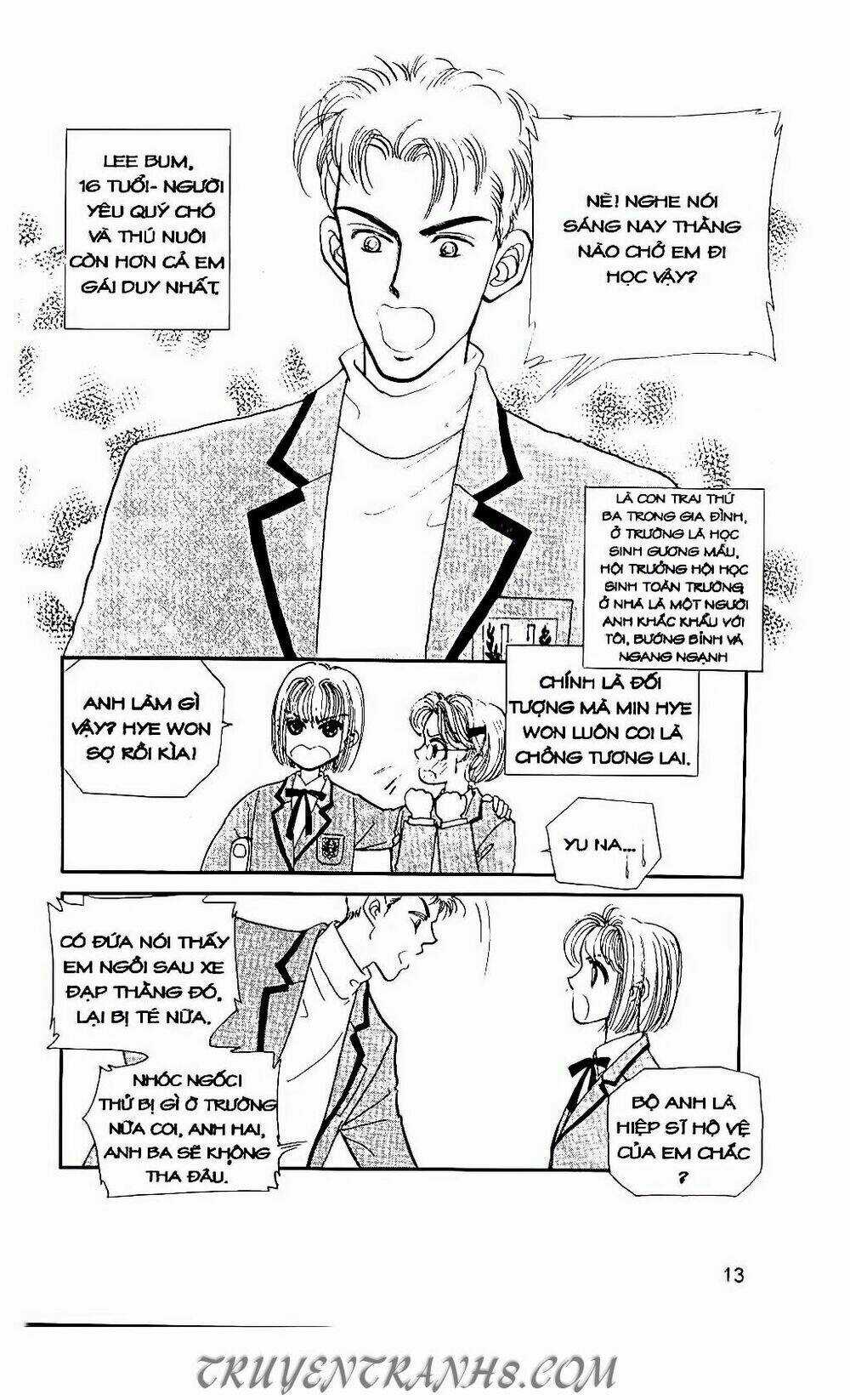 Hiệp Sĩ Nữ Hoàng Chapter 1 trang 13