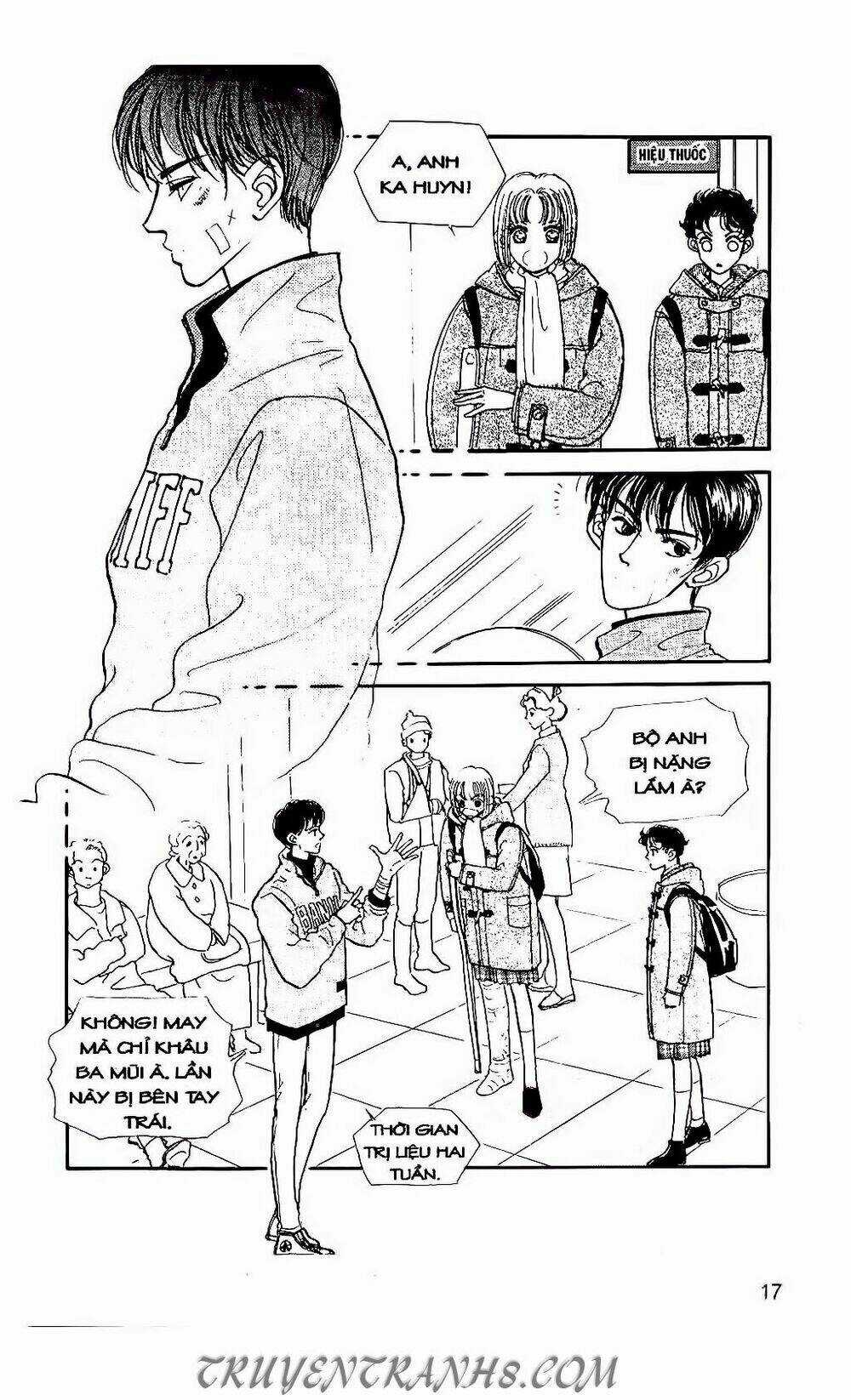 Hiệp Sĩ Nữ Hoàng Chapter 1 trang 17