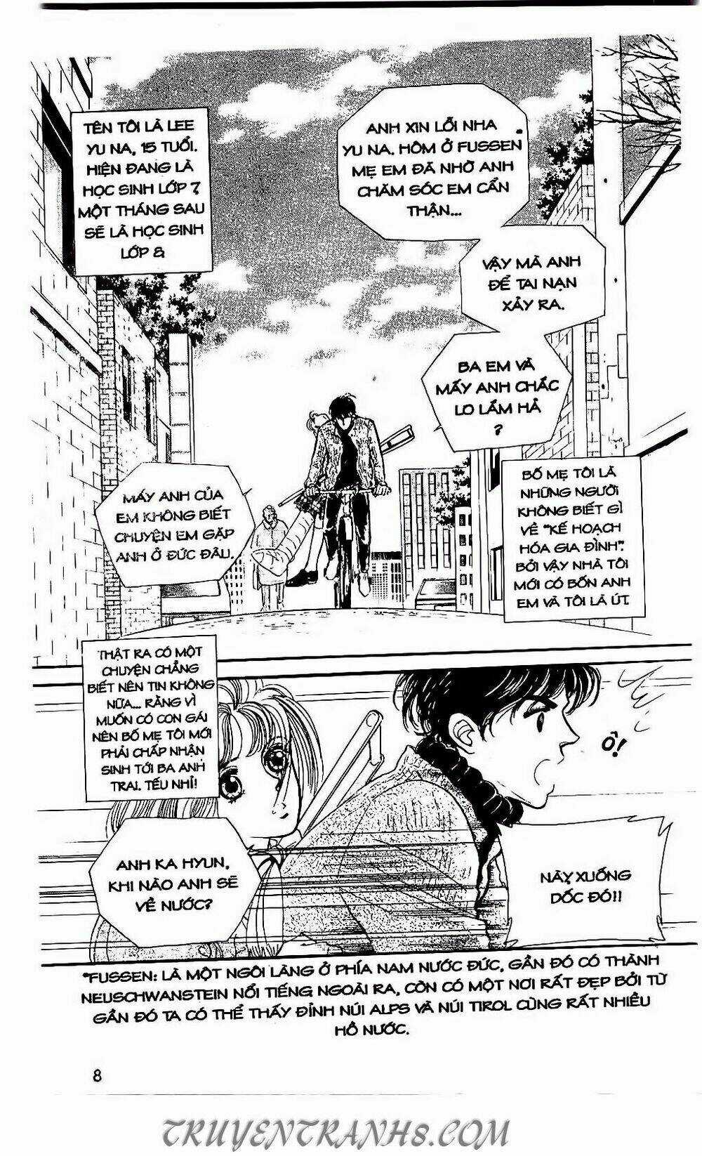 Hiệp Sĩ Nữ Hoàng Chapter 1 trang 8