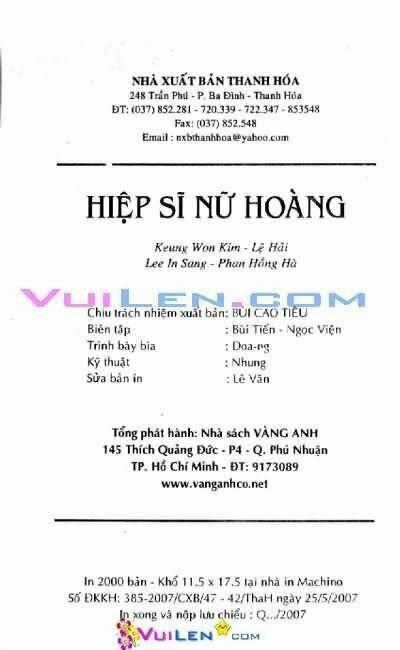 Hiệp Sĩ Nữ Hoàng Chapter 5 trang 179
