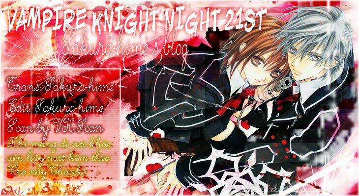 Hiệp sĩ Vampire Chapter 21 trang 0
