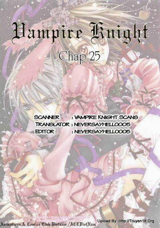 Hiệp sĩ Vampire Chapter 25 trang 0