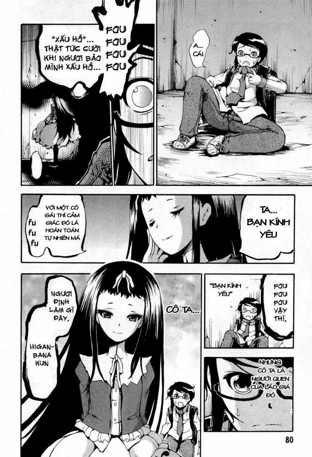 Higanbana no Saku Yoru ni Chapter 13 trang 13