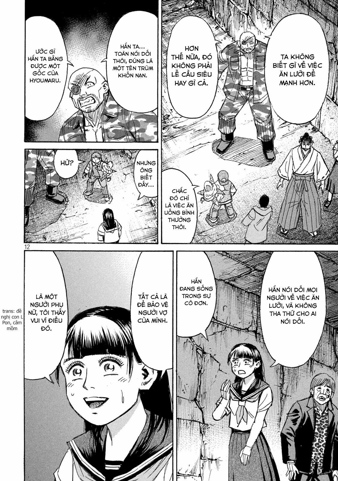 Higanjima SS3 Chapter 357 trang 12