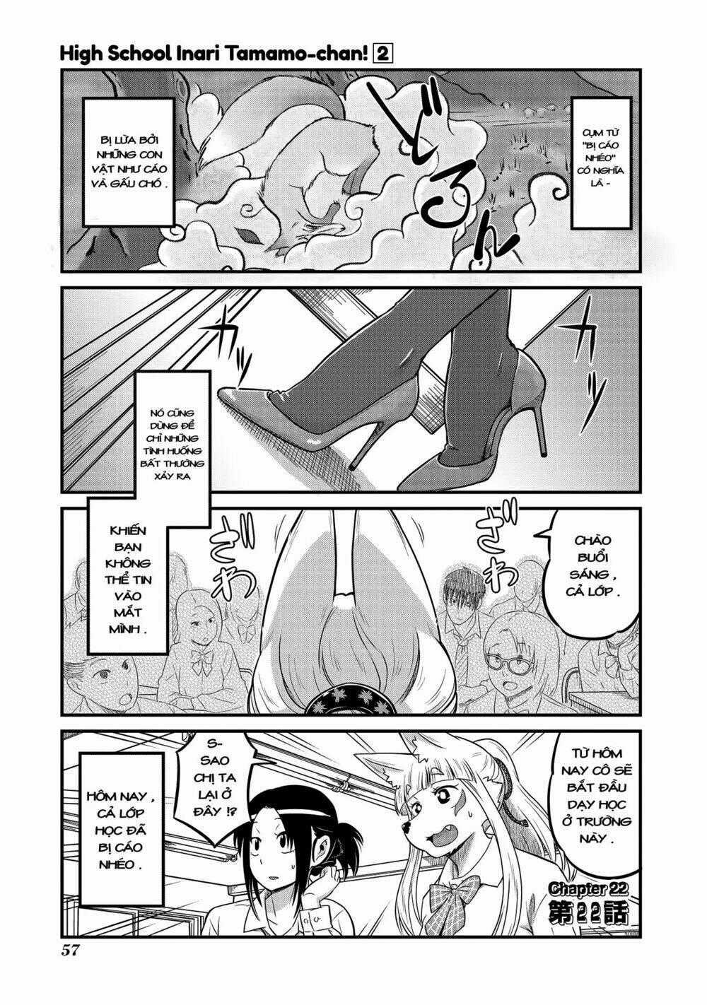 High School Inari Tamamo-Chan Chapter 22 trang 1