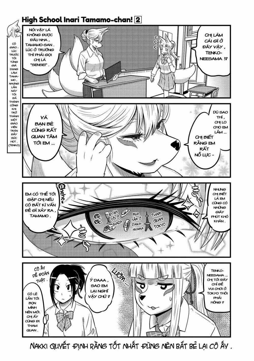 High School Inari Tamamo-Chan Chapter 22 trang 3